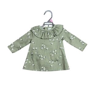 Modern Moments Baby Girl Floral Dress Outfit Size 0-3 Months NWT